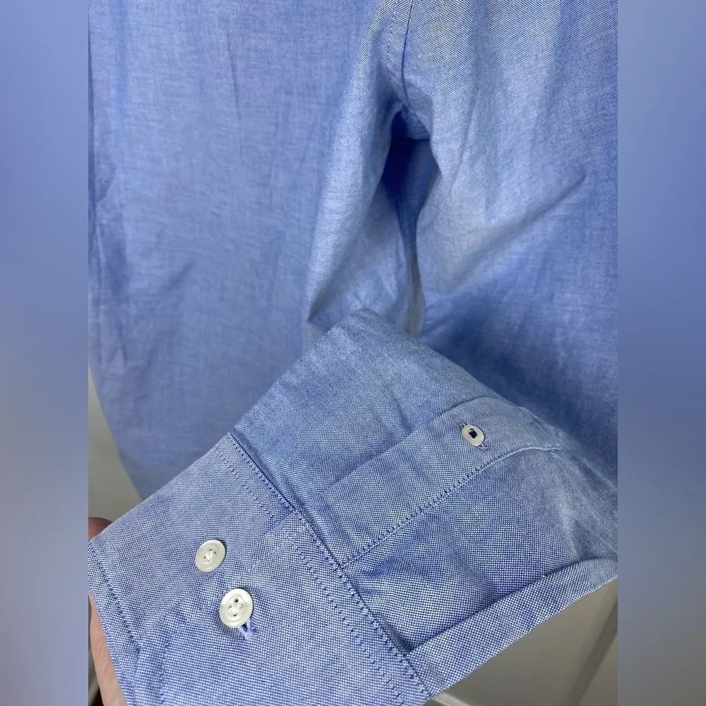 Bonobos NWOT Stretch Athletic Light Blue Casual Button-Down Shirt